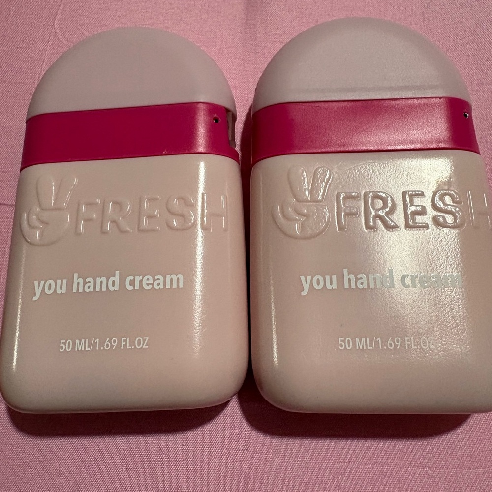 Fresh Pink and Cream Hand Cream